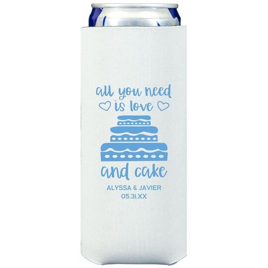 All You Need Is Love and Cake Collapsible Slim Huggers
